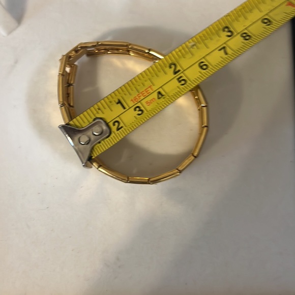 Vintage Gold Herringbone Bracelet by Napier - Picture 9 of 9